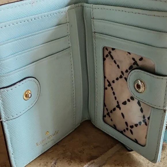 Kate Spade Mint Green Wallet - Picture 8 of 16